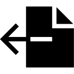 Export Content SVG Icon